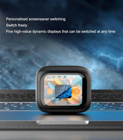 . Bluetooth Earphones – Full Color Touch Screen, ANC+ENC, IPX5 Waterproof - GoTypical