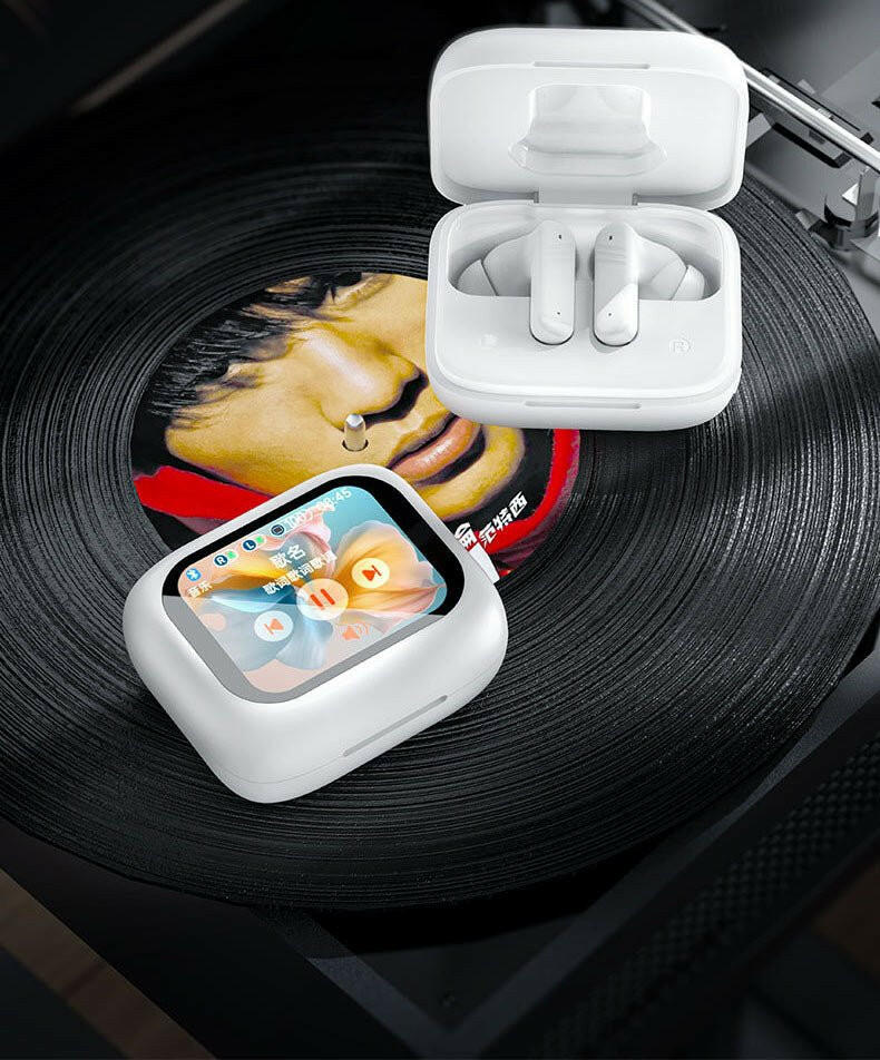 . Bluetooth Earphones – Full Color Touch Screen, ANC+ENC, IPX5 Waterproof - GoTypical