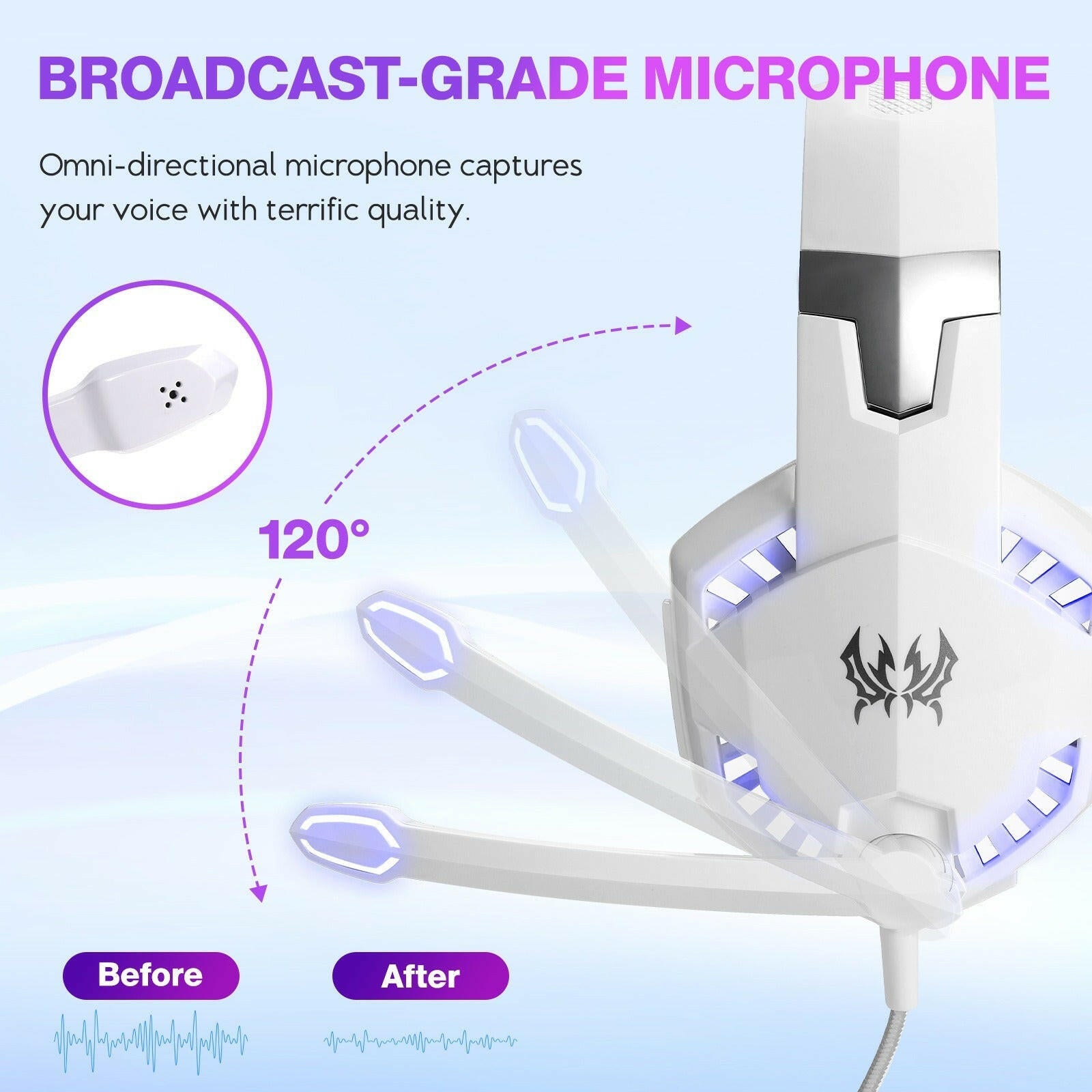 . G2000 Wired Gaming Earphones – Braided Cable, ABS Material - GoTypical