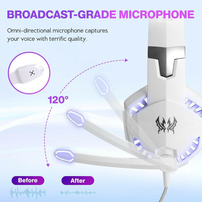 . G2000 Wired Gaming Earphones – Braided Cable, ABS Material - GoTypical