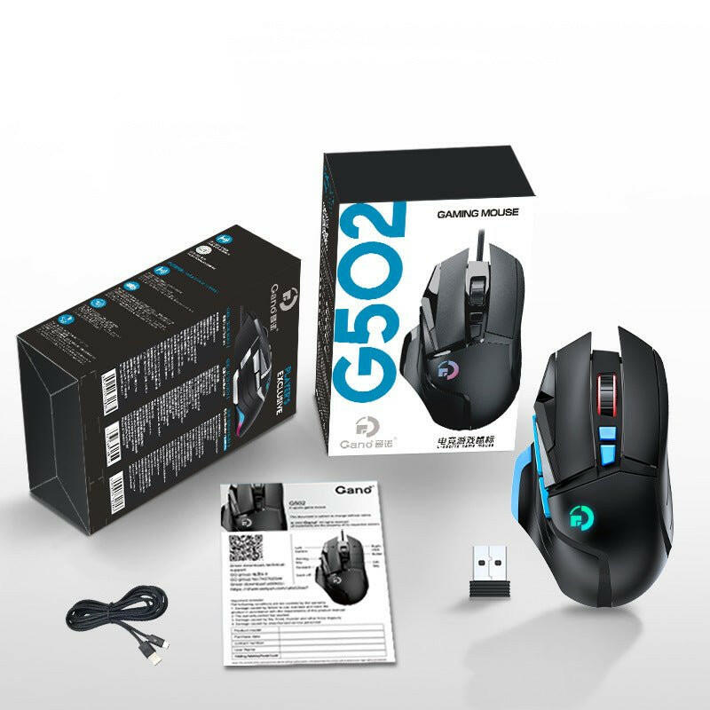 . G502 Wireless Gaming Mouse – 2.4G Dual-Mode RGB Lighting - GoTypical