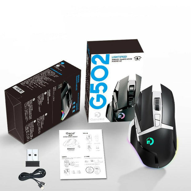 . G502 Wireless Gaming Mouse – 2.4G Dual-Mode RGB Lighting - GoTypical