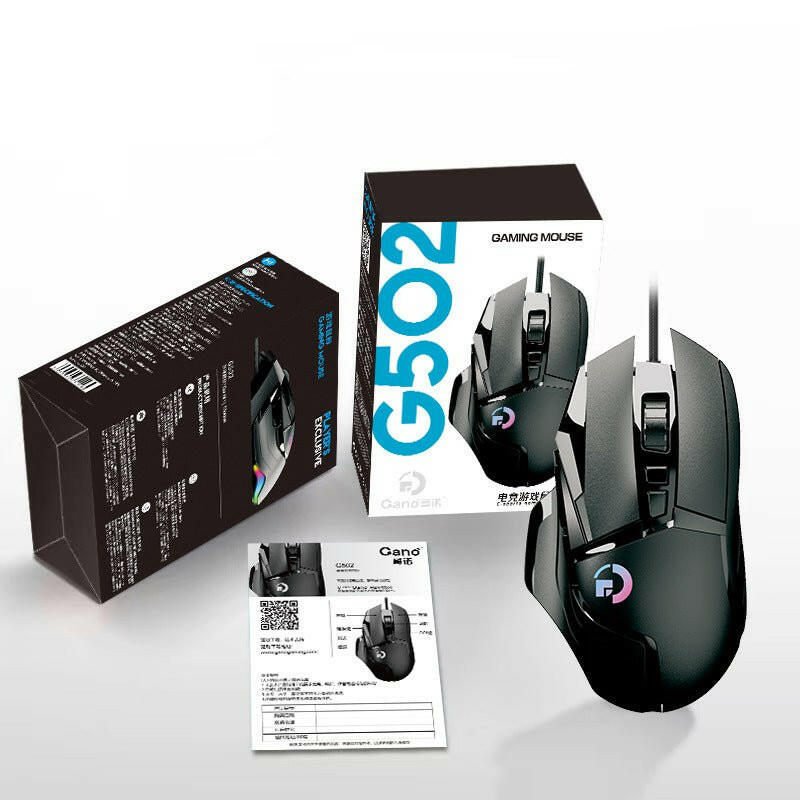 . G502 Wireless Gaming Mouse – 2.4G Dual-Mode RGB Lighting - GoTypical