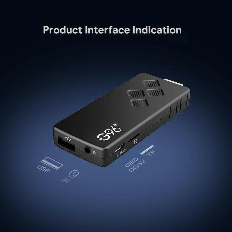 . Q2 TV Stick – 4K HD Streaming Device with Dual Band WiFi & Bluetooth Voice - GoTypical