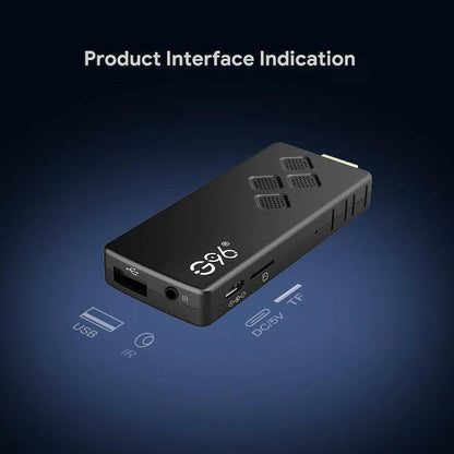 . Q2 TV Stick – 4K HD Streaming Device with Dual Band WiFi & Bluetooth Voice - GoTypical