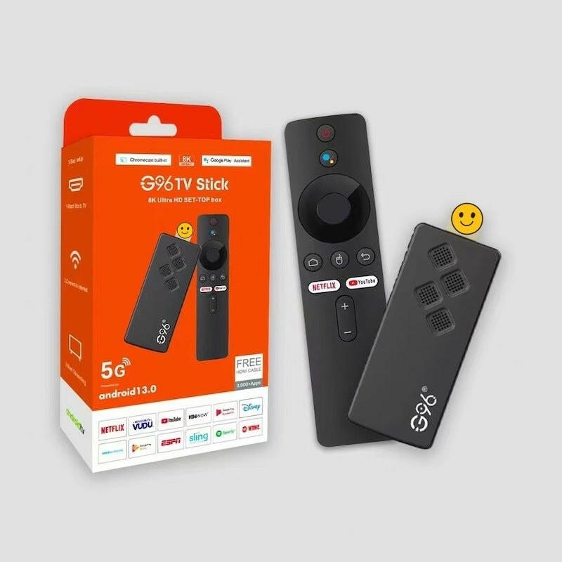 . Q2 TV Stick – 4K HD Streaming Device with Dual Band WiFi & Bluetooth Voice - GoTypical