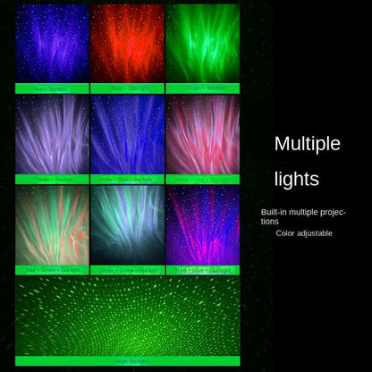 Galaxy Projector Sound Machine – . Star Projector with Bluetooth Speaker & Remote - GoTypical