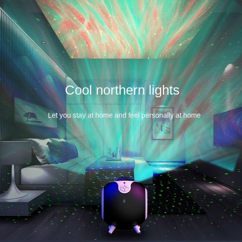 Galaxy Projector Sound Machine – . Star Projector with Bluetooth Speaker & Remote - GoTypical