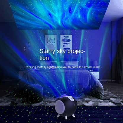 Galaxy Projector Sound Machine – . Star Projector with Bluetooth Speaker & Remote - GoTypical