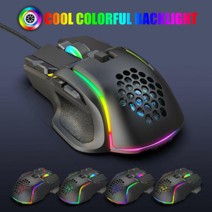 Gaming Mouse – . S700 Programmable RGB Lighting 12800 DPI - GoTypical