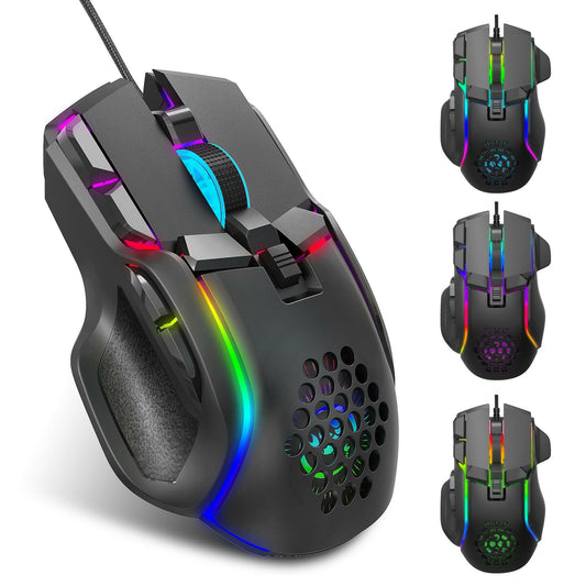 Gaming Mouse – . S700 Programmable RGB Lighting 12800 DPI - GoTypical