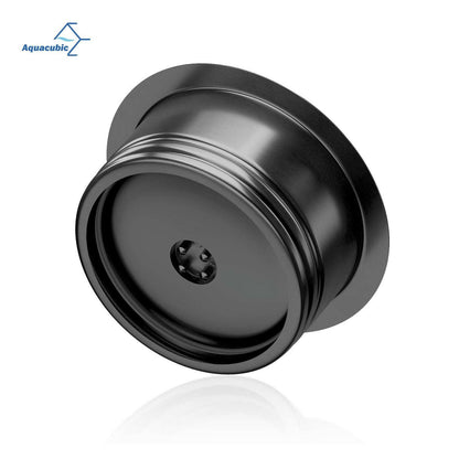 Aquacubic Garbage Disposal Flange and Stopper – Gunmetal Black Stainless Steel, Nano Surface - GoTypical