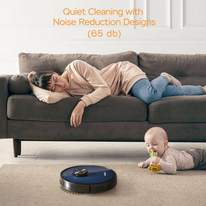 Geek Smart L7 Robot Vacuum Cleaner – Wi-Fi Connected, 2700 PA Suction - GoTypical