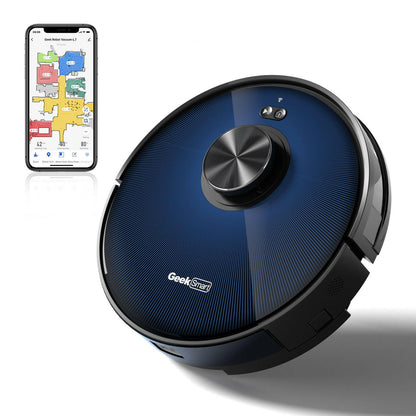 Geek Smart L7 Robot Vacuum Cleaner – Wi-Fi Connected, 2700 PA Suction - GoTypical