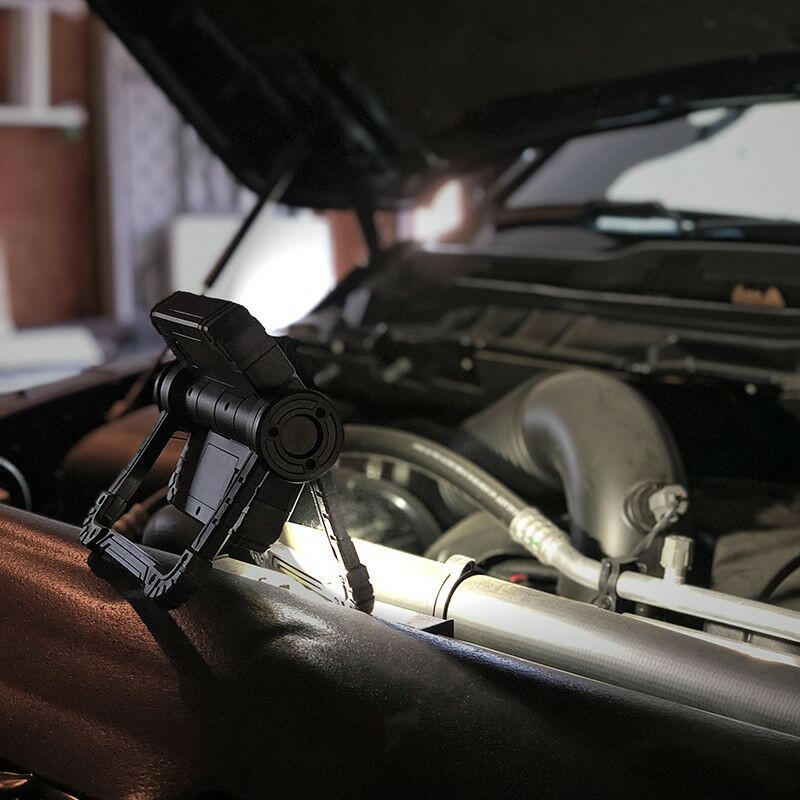 Dual Work Light – Gemini 2000 Lumen COB LED Portable with 3 Modes - GoTypical