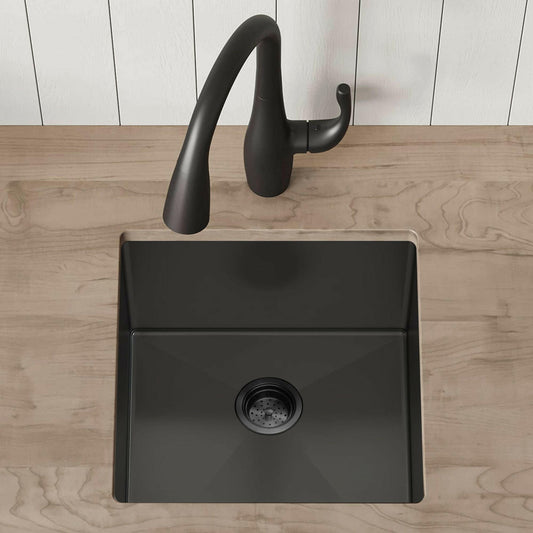 . Undermount Stainless Steel Kitchen Sink – Gunmetal Black Nano Coating - GoTypical