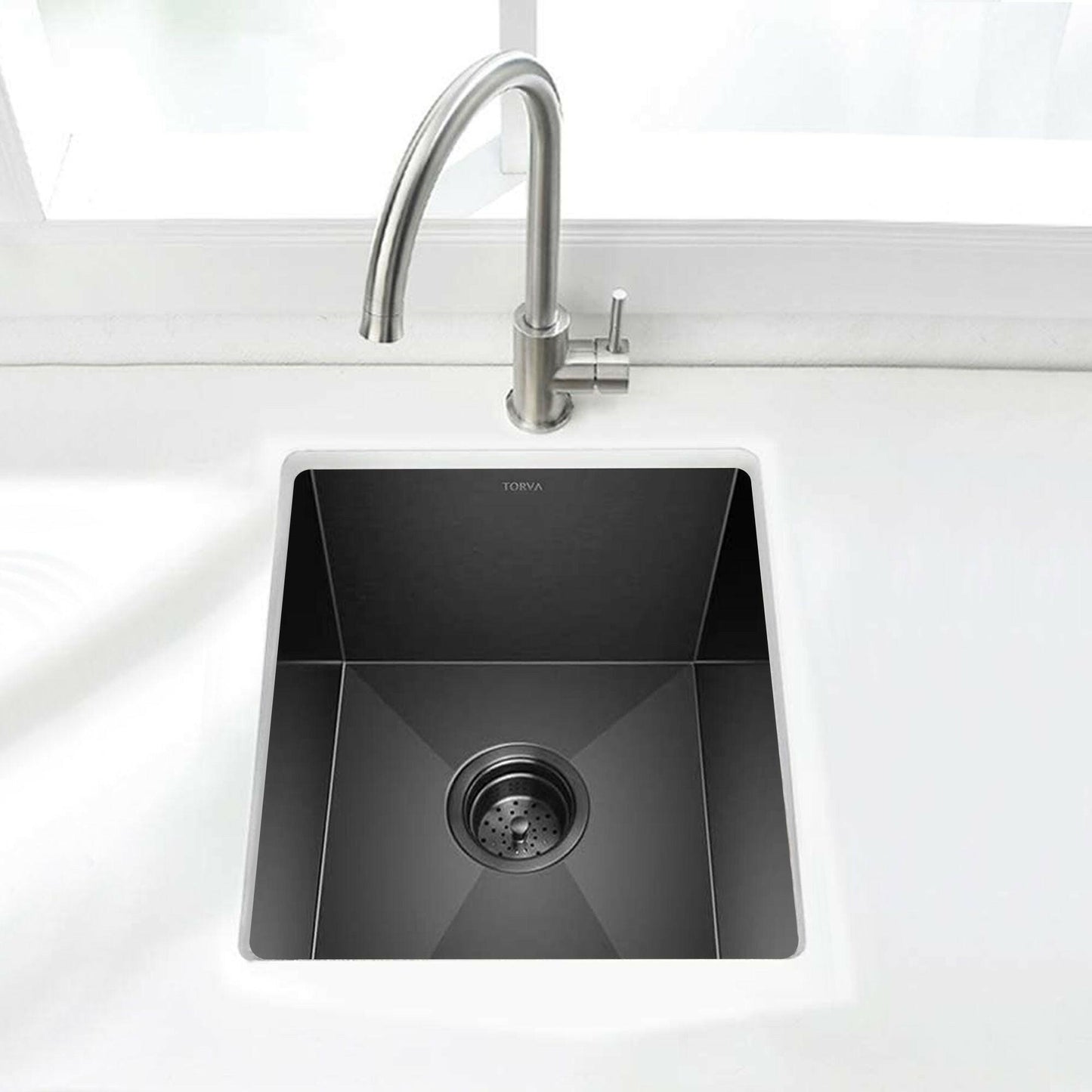 . Undermount Stainless Steel Kitchen Sink – Gunmetal Black Nano Coating - GoTypical