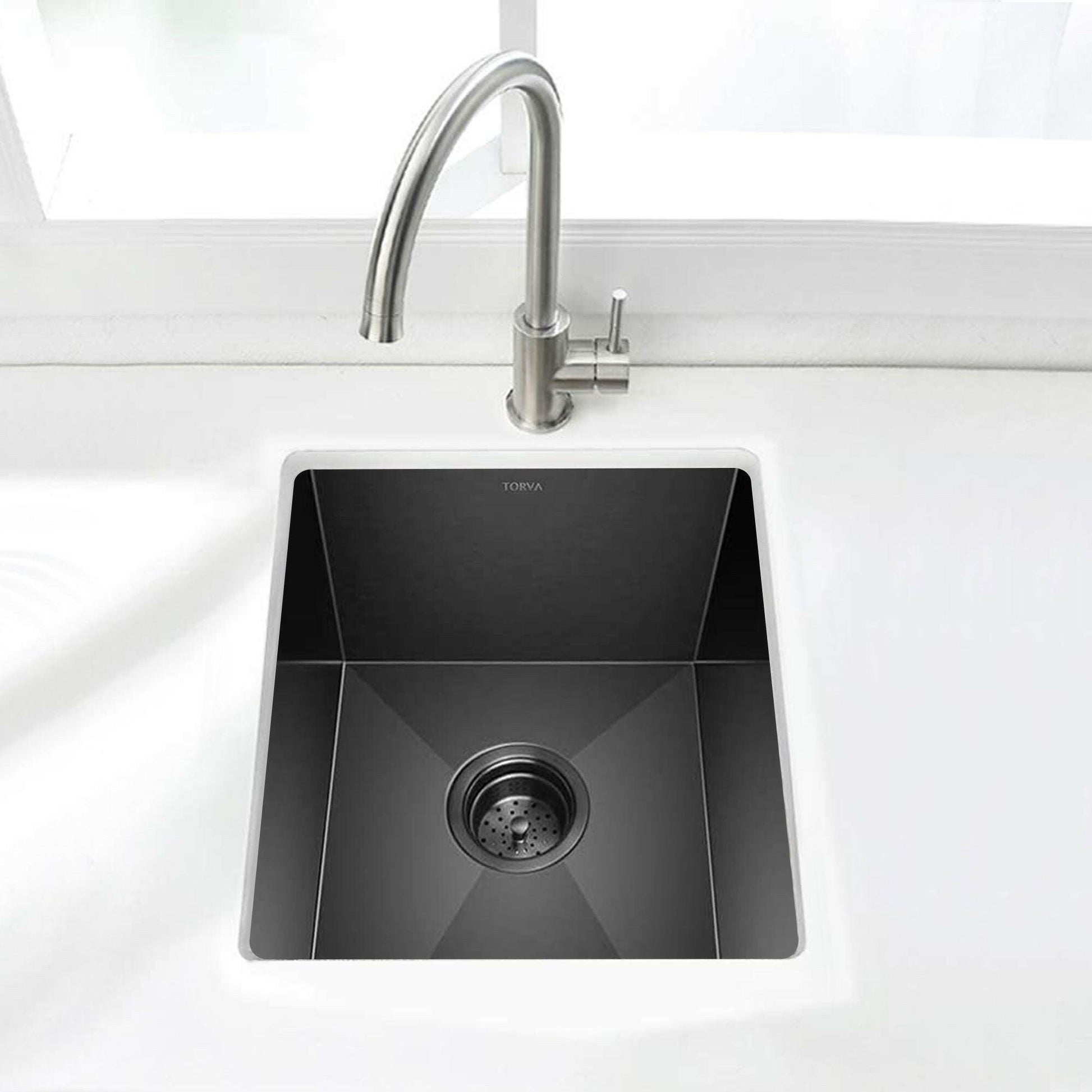 . Undermount Stainless Steel Kitchen Sink – Gunmetal Black Nano Coating - GoTypical