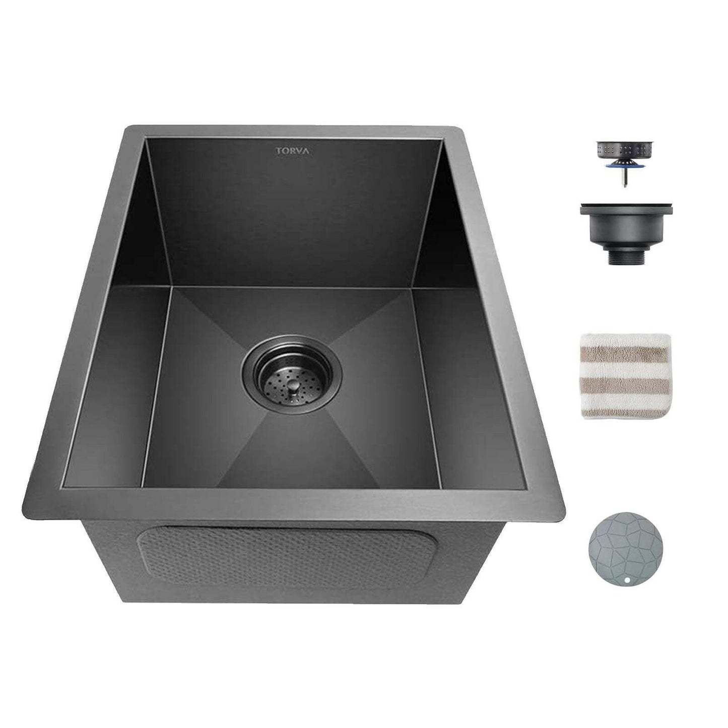 . Undermount Stainless Steel Kitchen Sink – Gunmetal Black Nano Coating - GoTypical