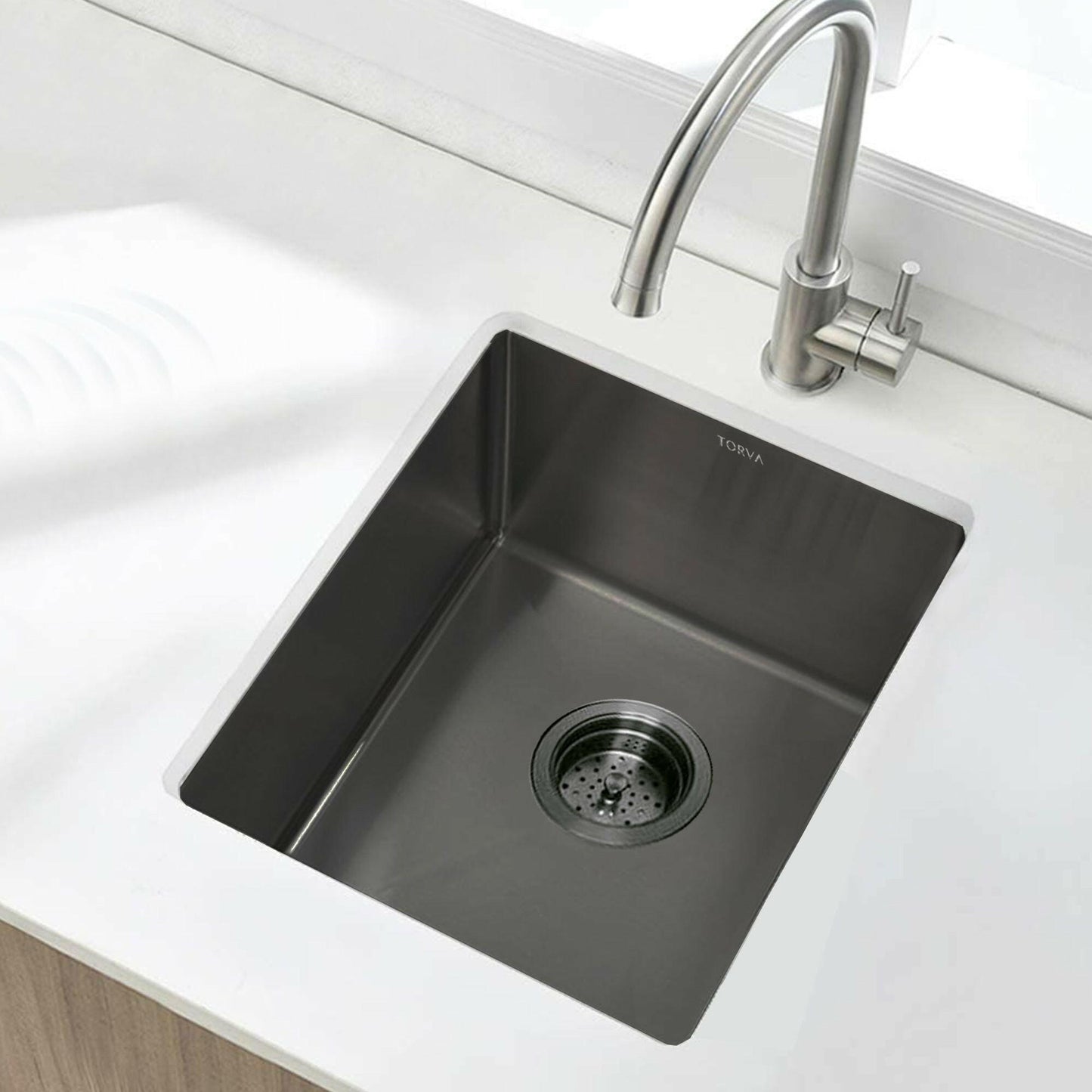 . Undermount Stainless Steel Kitchen Sink – Gunmetal Black Nano Coating - GoTypical