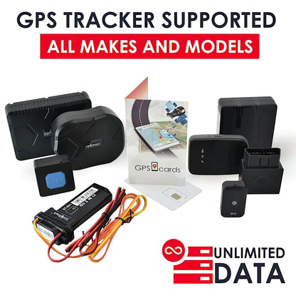 GPS card GPS Trackers SIM Card Pet Kid Senior Car Motorcycle 4G Tracking Device - GoTypical