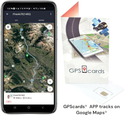 GPScards 3-in-1 GPS SIM Card – Real-Time Tracker Data with Mobile App - GoTypical