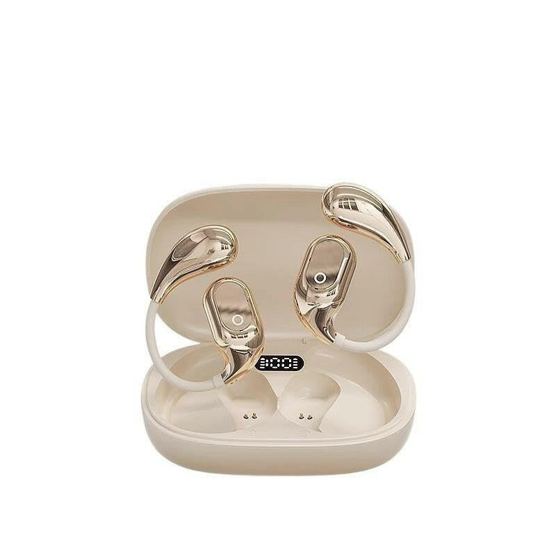 BSTransmission Bluetooth Headphones – Wireless Ear-hook, Splash-proof, Long Battery Life - GoTypical