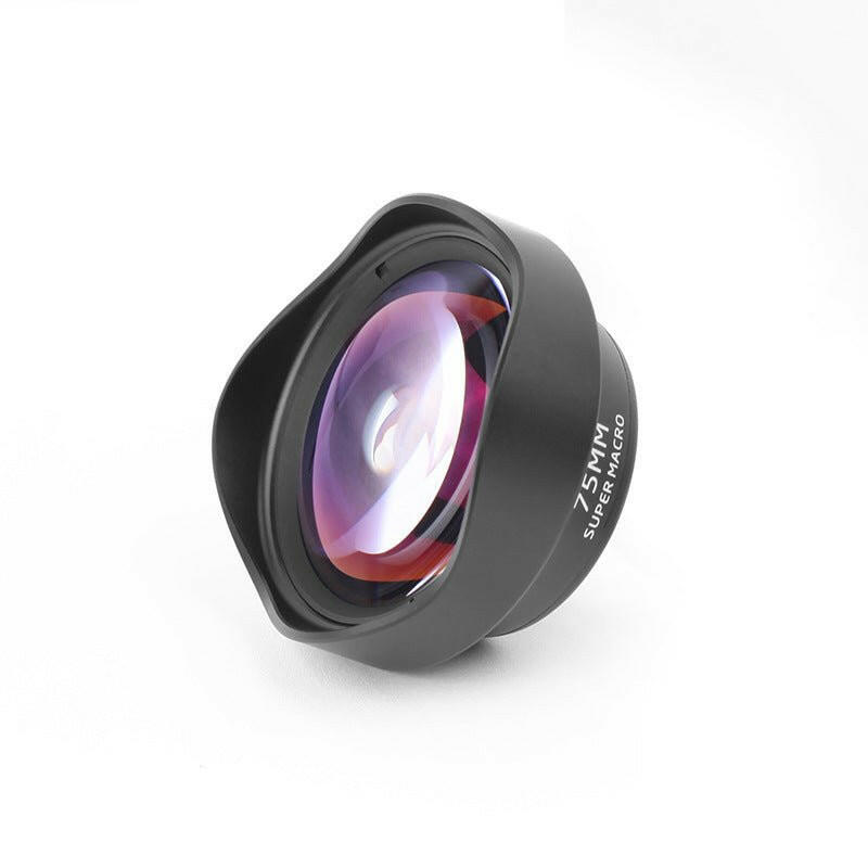 . HD Telephoto 75MM Macro Lens – Metal Clip for Smartphones - GoTypical