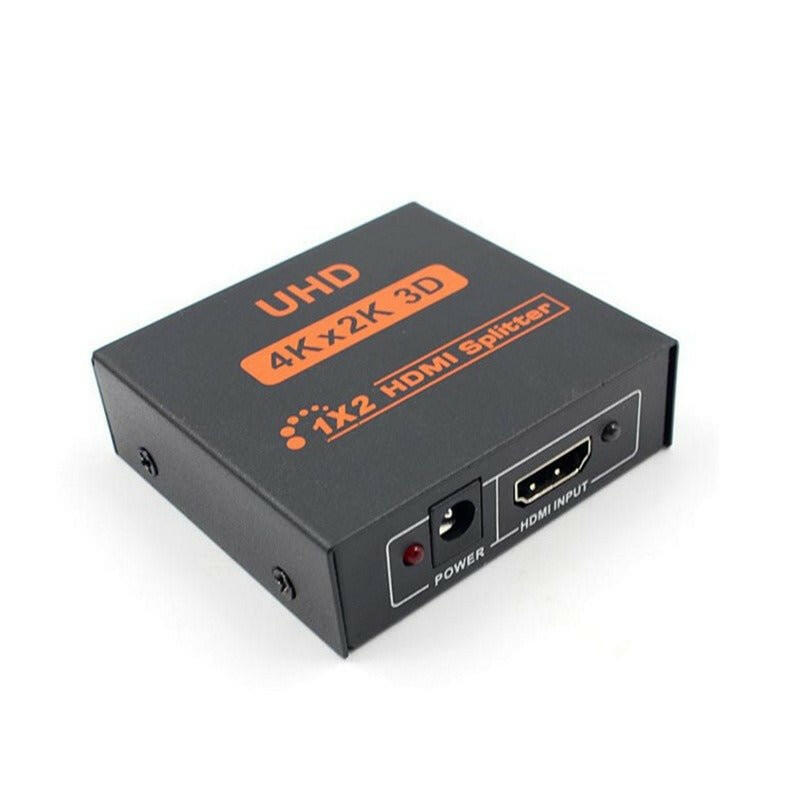 . HDMI Distributor 1x2 Splitter – 4K 2K Dual Display HDMI Hub - GoTypical