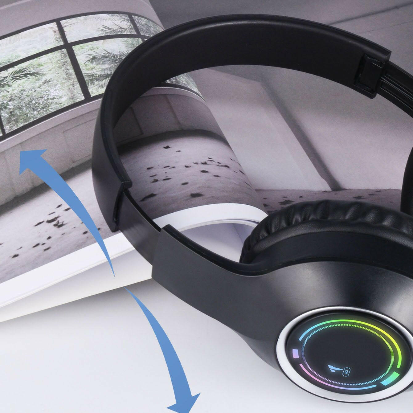 Bluetooth Earphones – . Foldable Head Mounted Wireless Design - GoTypical