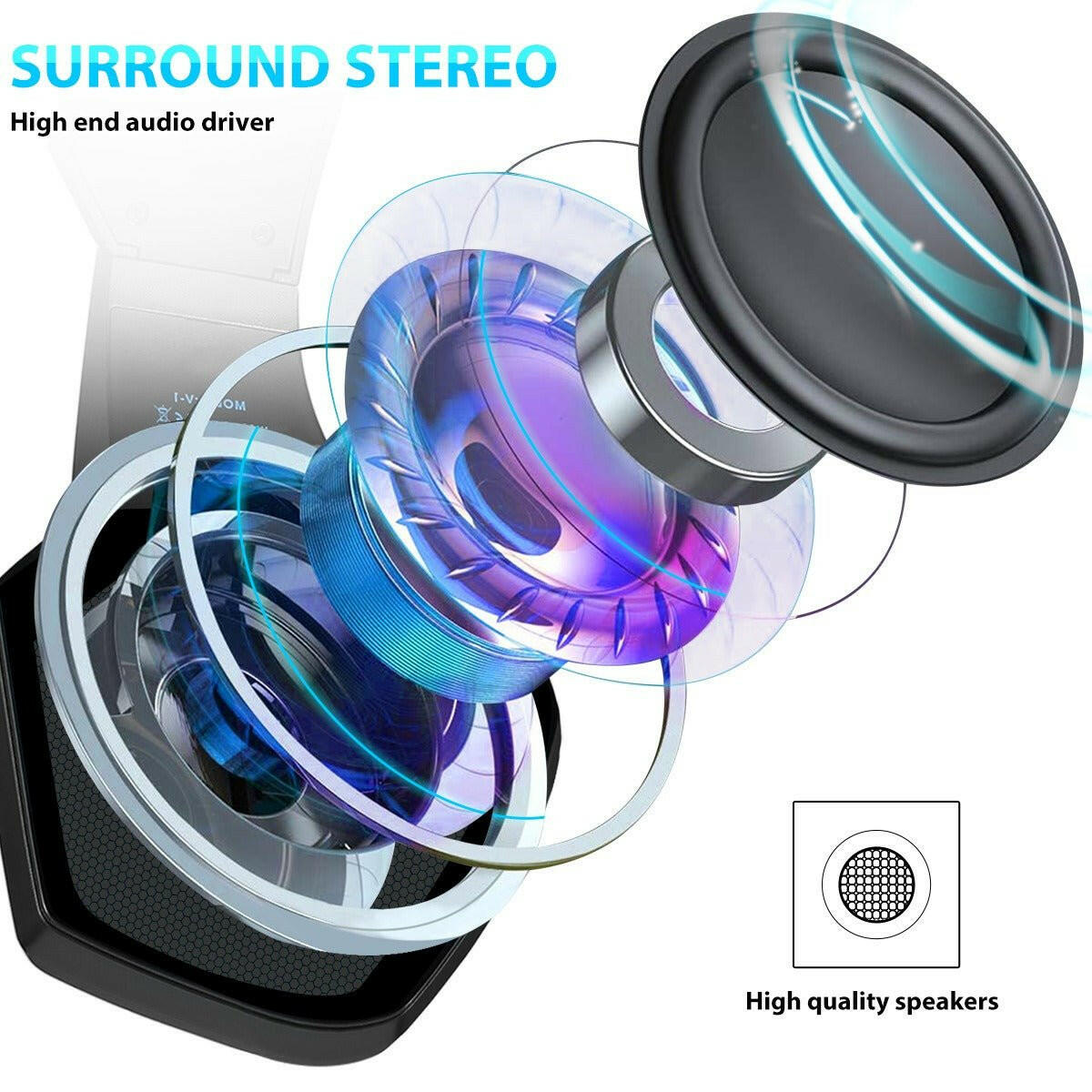 . Wired Gaming Headphones – RGB Lighting, USB & 3.5mm Jack - GoTypical