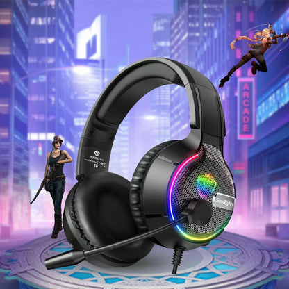 Gaming Headset Soulbytes S19 Wired RGB | . Computer Headphones - GoTypical
