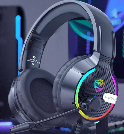 Gaming Headset Soulbytes S19 Wired RGB | . Computer Headphones - GoTypical