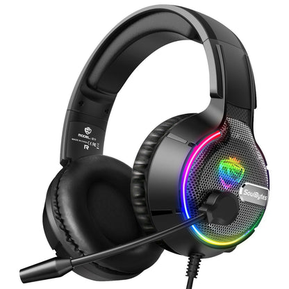 Gaming Headset Soulbytes S19 Wired RGB | . Computer Headphones - GoTypical
