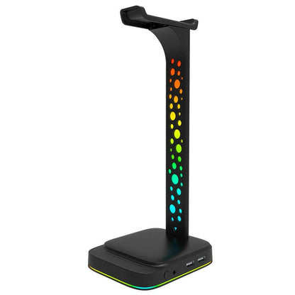 . RGB Headphone Holder – Aluminum Alloy, Color Changing, Type-C - GoTypical