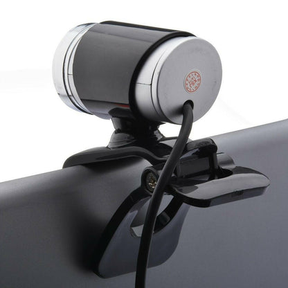 . 480P Wired Computer Camera – USB Plug and Play with Built-in Microphone - GoTypical