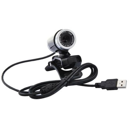 . Wired USB Webcam – 480P HD Camera with Built-in Microphone - GoTypical