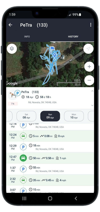 . GPS Pet Tracker – Waterproof Mini Location Device Size M - GoTypical