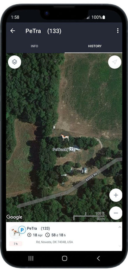 . GPS Pet Transmitter – Waterproof XXL Size for Giant Dogs - GoTypical