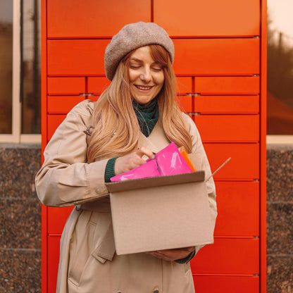 Poly Mailers Hot Pink 12 x 15.5 Inches – Amiff Waterproof Self-Seal Bags - GoTypical