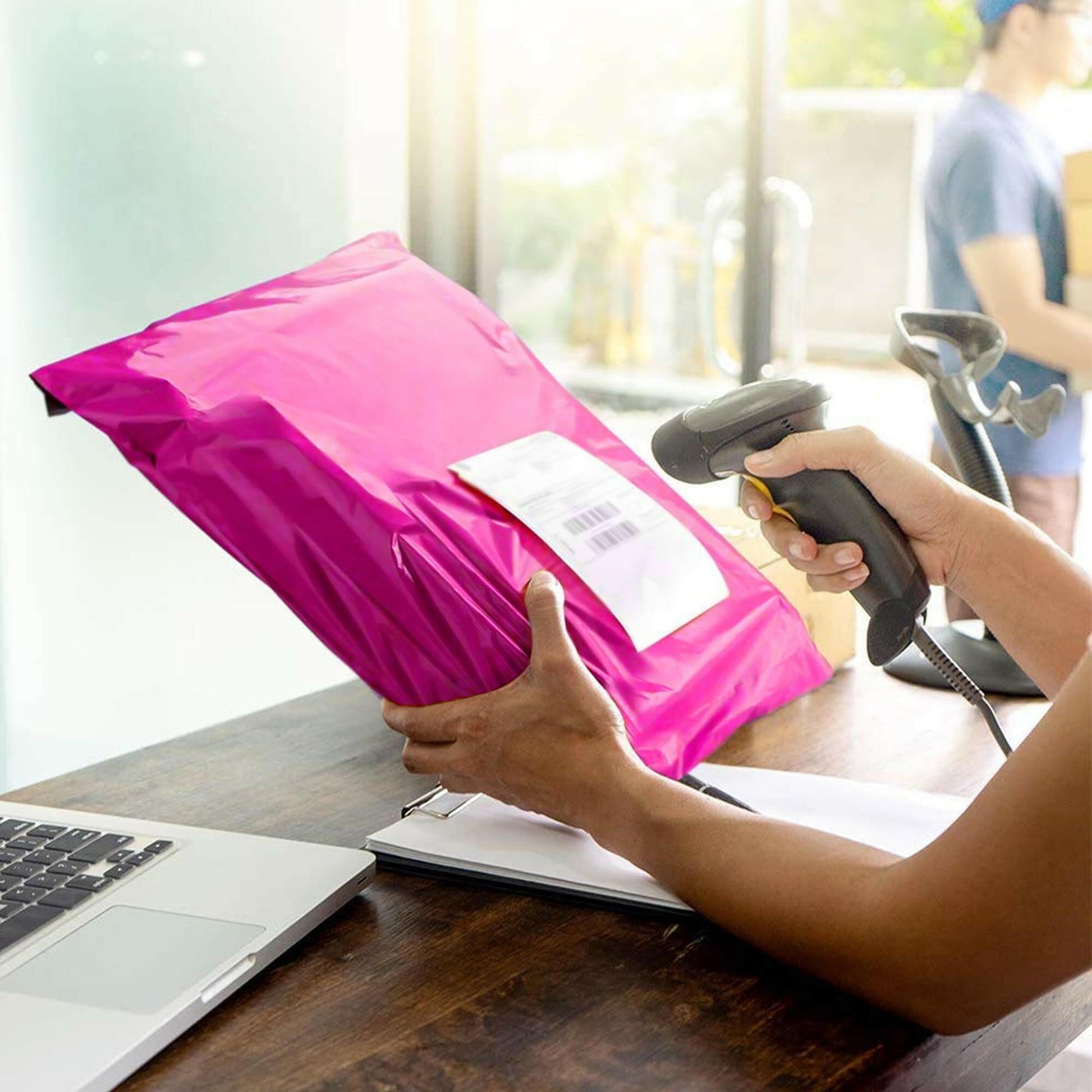 Amiff Hot Pink Poly Mailers 6x9 Inches – 1000 Pack Self-Seal Bags - GoTypical