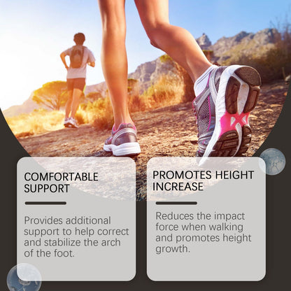Houkea Insole Care Soft And Comfortable Elastic Insole Outdoor Sports Running Non - Slip Wear Breathable - GoTypical
