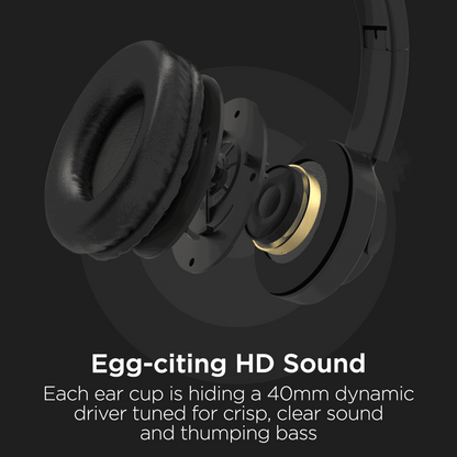 HyperGear Bunny Tracks Wireless Kids Headphones – Light-Up LED Ears - GoTypical