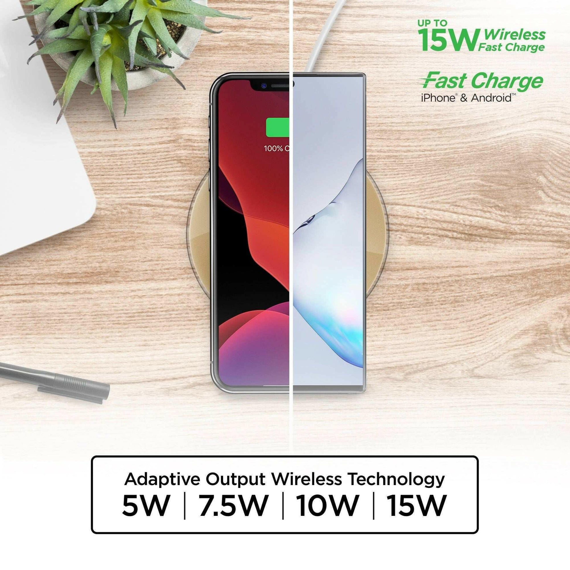 Wireless Fast Charger – HyperGear ChargePad Pro 15W with LED Indicator - GoTypical