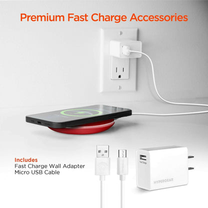 Wireless Fast Charger – HyperGear ChargePad Pro 15W with LED Indicator - GoTypical