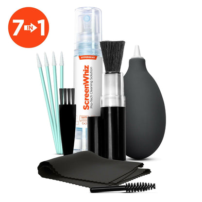 ScreenWhiz 7-in-1 Tech Cleaning Kit – HyperGear Complete Device Care - GoTypical