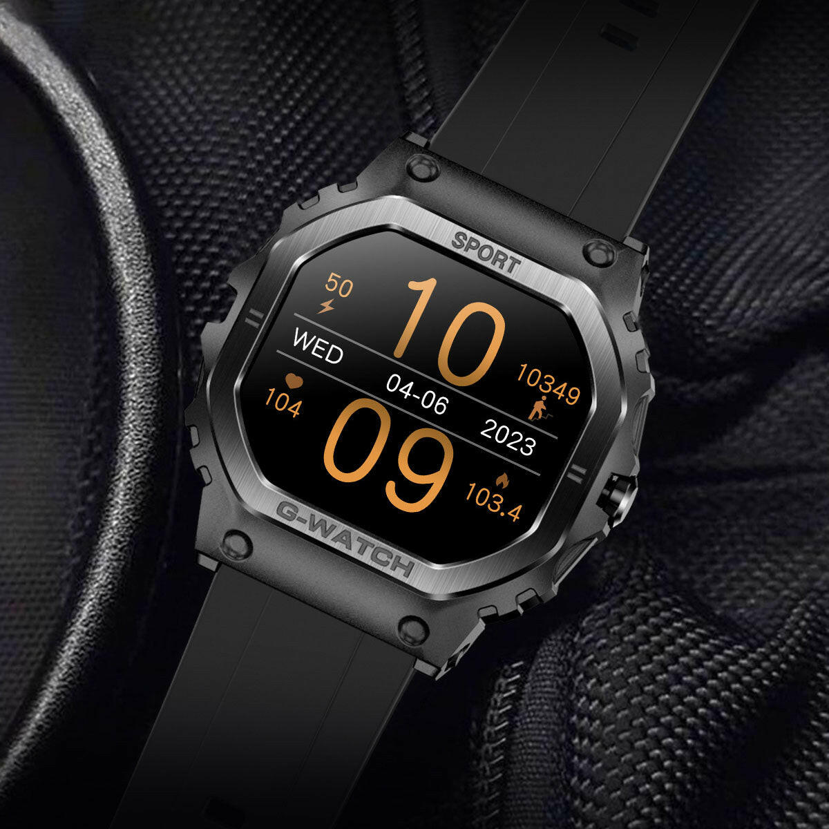. I108 Smartwatch – HD Screen | Bluetooth Call, IP68 Waterproof - GoTypical