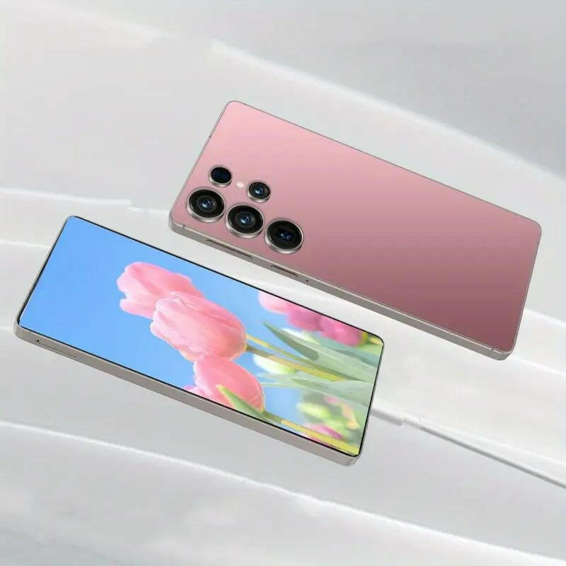 . I25 Ultra Android 14 Smartphone – 8GB RAM, 256GB Storage, Rose Gold - GoTypical