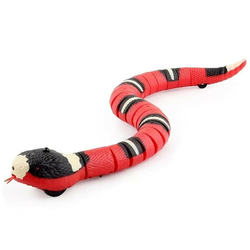 Infrared Sensing Remote Control Snake Toy – USB Rechargeable Prank Toy - GoTypical