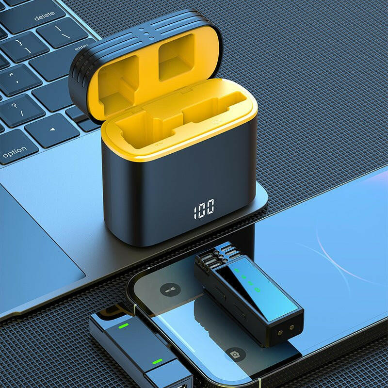 . J68 Wireless Collar Microphone – Live Video Clear Reception - GoTypical